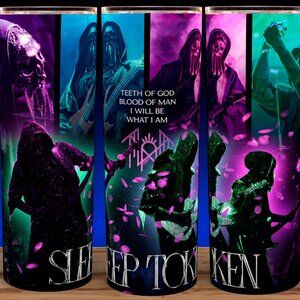 Sleep Token - Vessel - II - III - IV Rock Band Cup Mug Tumbler 20oz